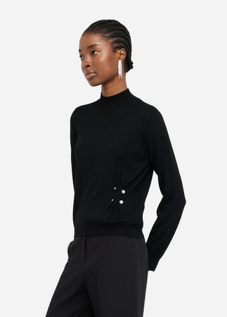 LIU JO maglia donna nero da donna