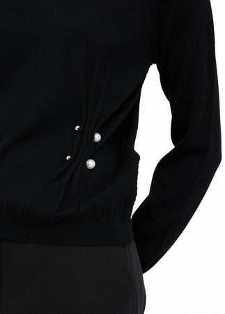 LIU JO maglia donna nero da donna