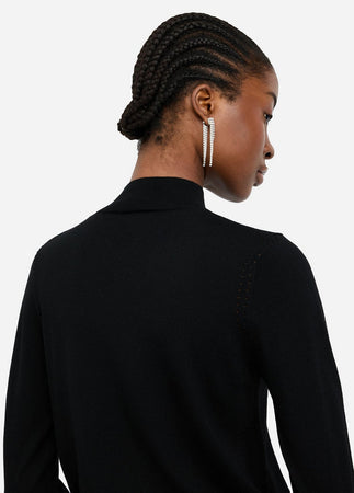 LIU JO maglia donna nero da donna