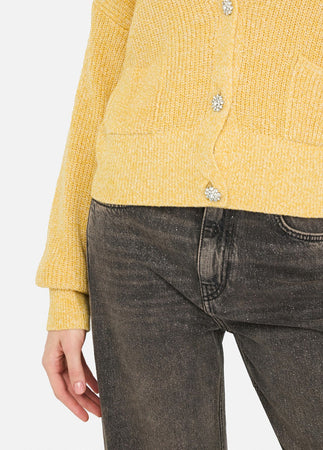 LIU JO cardigan donna oro da donna
