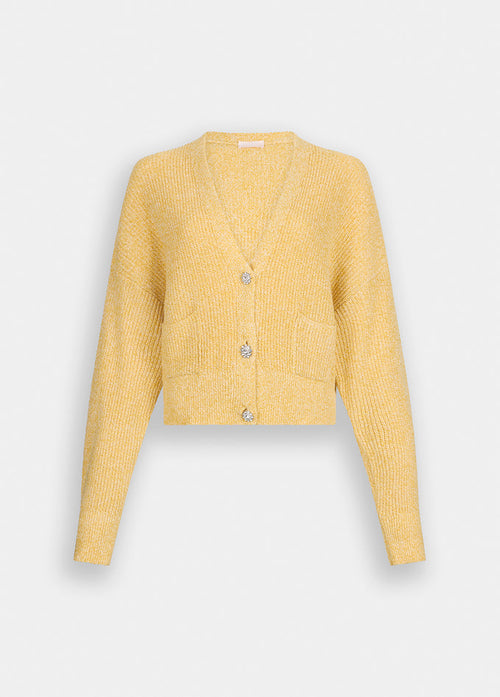LIU JO cardigan donna oro da donna