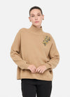 LIU JO maglia donna beige da donna