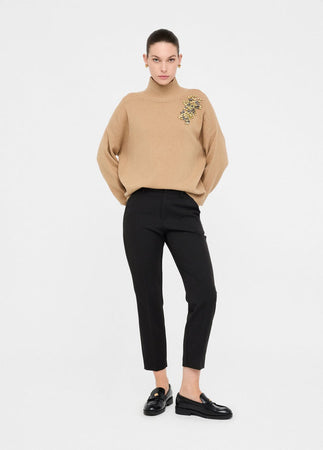 LIU JO maglia donna beige da donna