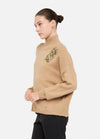 LIU JO maglia donna beige da donna