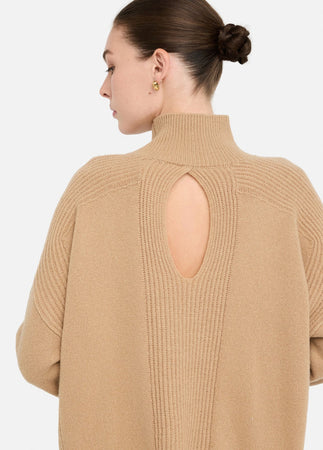 LIU JO maglia donna beige da donna