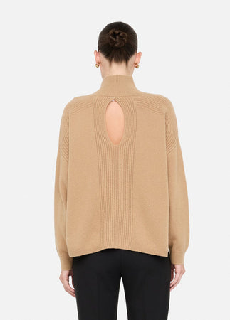 LIU JO maglia donna beige da donna