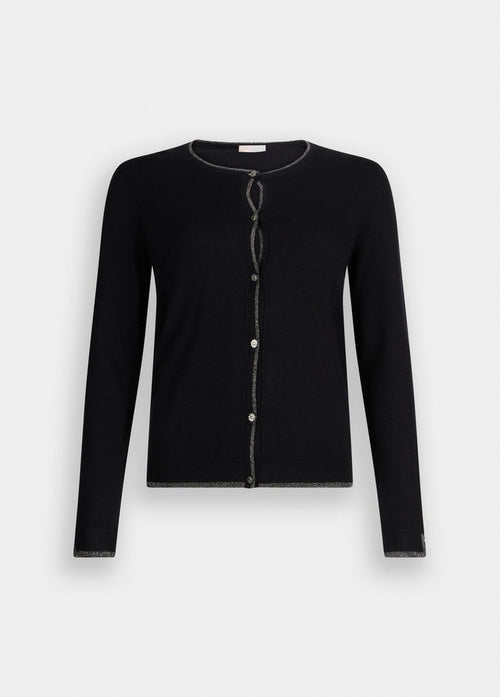 LIU JO cardigan donna nero da donna
