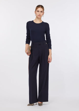 LIU JO maglia donna blu da donna