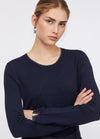 LIU JO maglia donna blu da donna