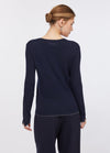 LIU JO maglia donna blu da donna