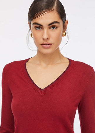 LIU JO maglia donna rosso da donna