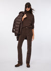 LIU JO pantaloni donna cioccolato da donna