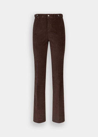 LIU JO pantaloni donna cioccolato da donna