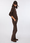 LIU JO pantaloni donna cioccolato da donna