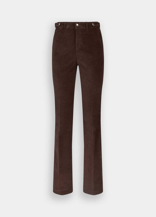 LIU JO pantaloni donna cioccolato da donna