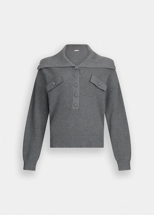 LIU JO maglia donna grigio da donna