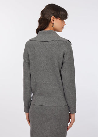 LIU JO maglia donna grigio da donna