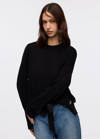 LIU JO maglia donna nero da donna