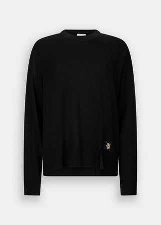 LIU JO maglia donna nero da donna
