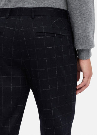 LIU JO pantaloni uomo check da uomo