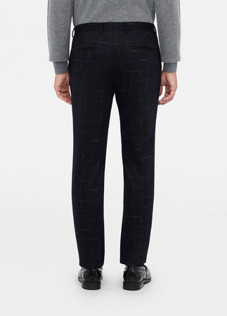 LIU JO pantaloni uomo check da uomo