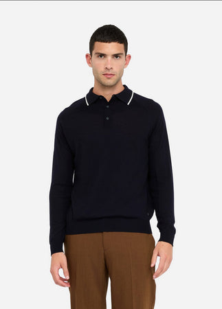 LIU JO polo uomo blu scuro da uomo