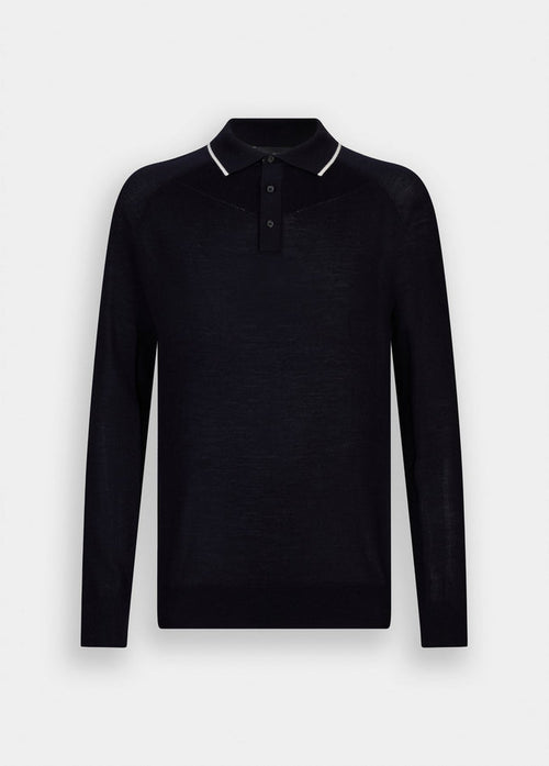 LIU JO polo uomo blu scuro da uomo