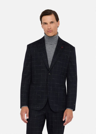 LIU JO blazer uomo check da uomo