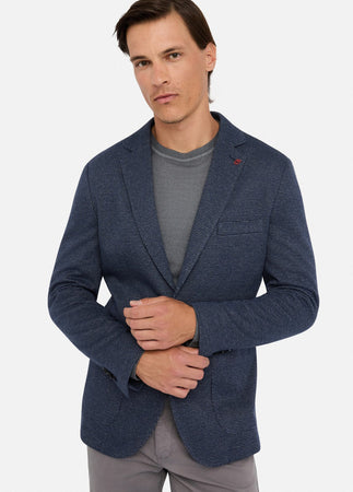 LIU JO blazer uomo blu scuro da uomo