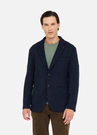 LIU JO blazer uomo blu scuro da uomo