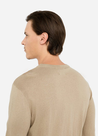 LIU JO maglia uomo beige da uomo