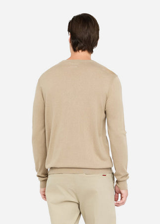 LIU JO maglia uomo beige da uomo