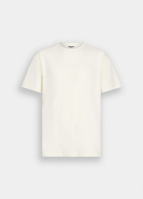 LIU JO t-shirt uomo bianco da uomo