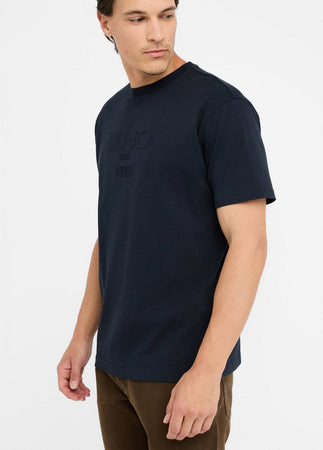 LIU JO t-shirt uomo blu scuro da uomo