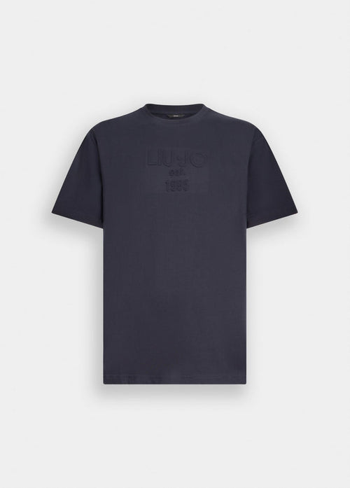 LIU JO t-shirt uomo blu scuro da uomo
