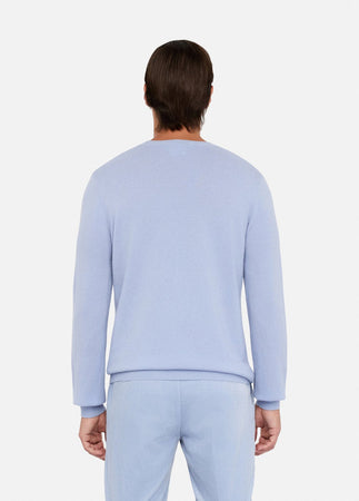 LIU JO maglia uomo celeste da uomo