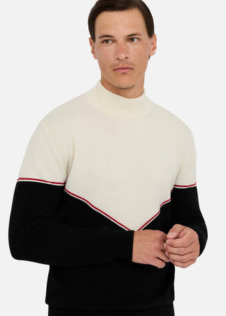 LIU JO maglia uomo bianco e nero da uomo