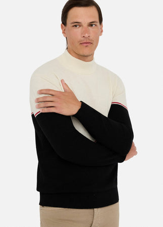 LIU JO maglia uomo bianco e nero da uomo