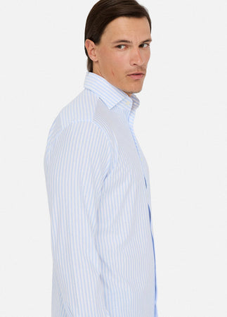LIU JO camicia uomo azzurro da uomo
