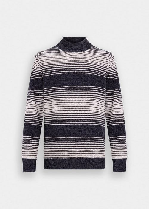LIU JO maglia uomo bianco e blu da uomo
