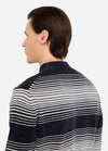 LIU JO maglia uomo bianco e blu da uomo