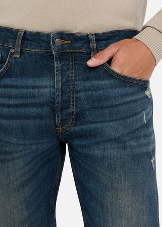 LIU JO jeans uomo denim blu da uomo