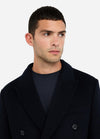 LIU JO cappotto uomo blu scuro da uomo