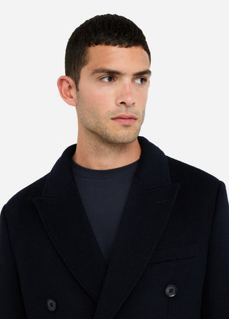 LIU JO cappotto uomo blu scuro da uomo