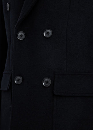 LIU JO cappotto uomo blu scuro da uomo