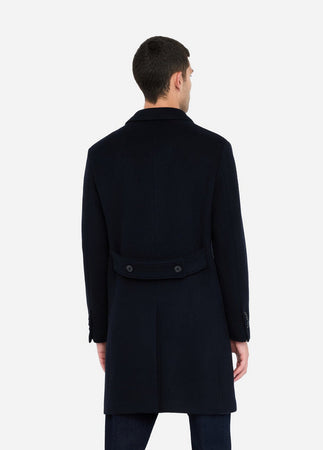 LIU JO cappotto uomo blu scuro da uomo