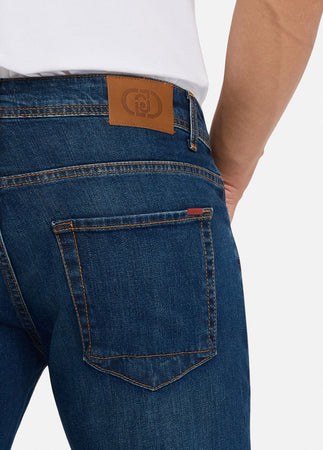 LIU JO jeans uomo denim scuro da uomo