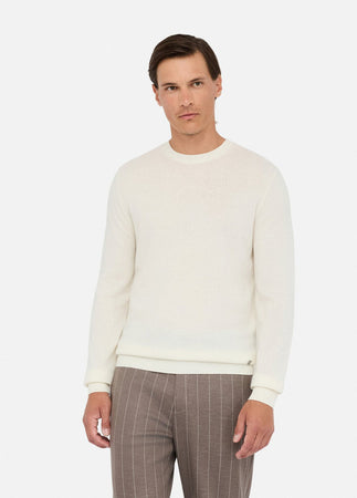 LIU JO maglia uomo bianco da uomo