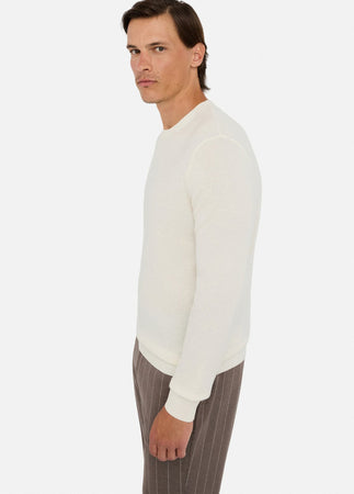 LIU JO maglia uomo bianco da uomo