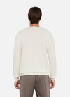 LIU JO maglia uomo bianco da uomo